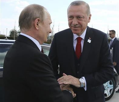 PUTIN U ANKARI: Isporuka sistema S-400 prioritet vojne saradnje Rusije i Turske!